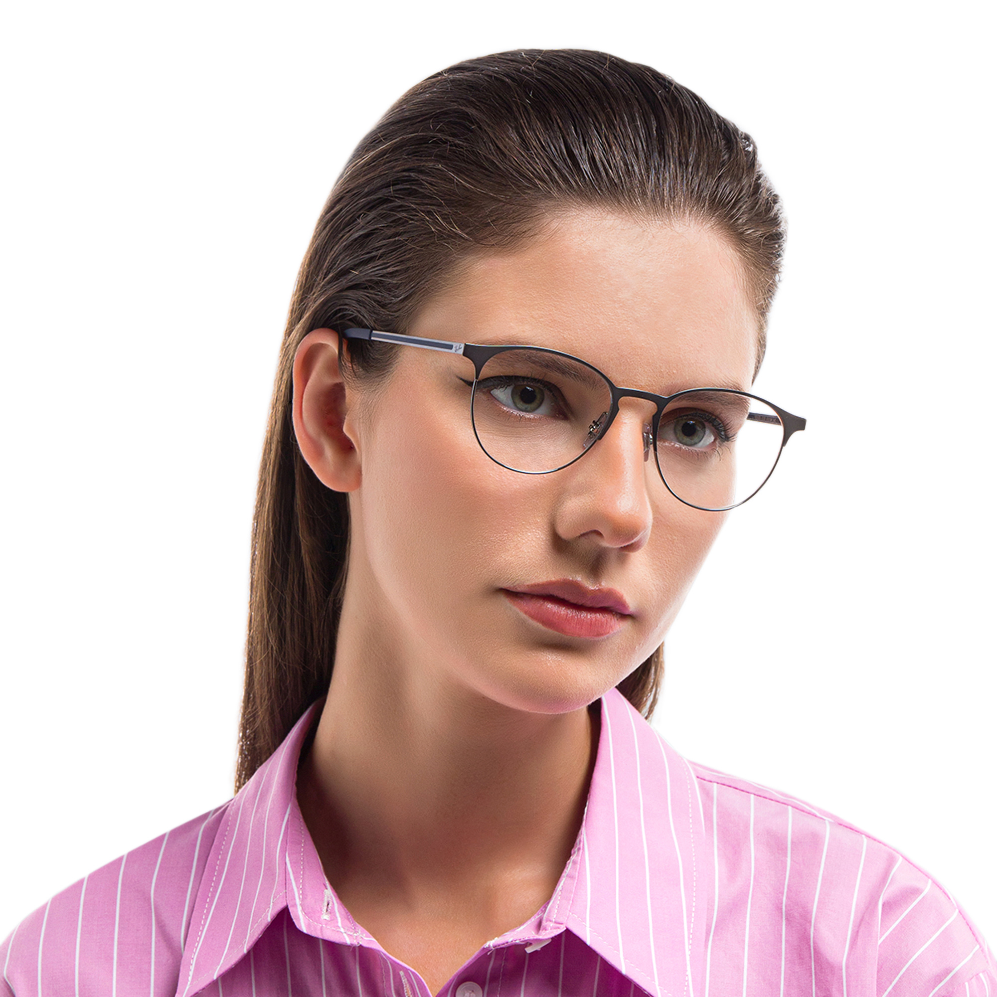 Ray-Ban Unisex Panthos Eyeglasses in Gunmetal – Product Photo 5