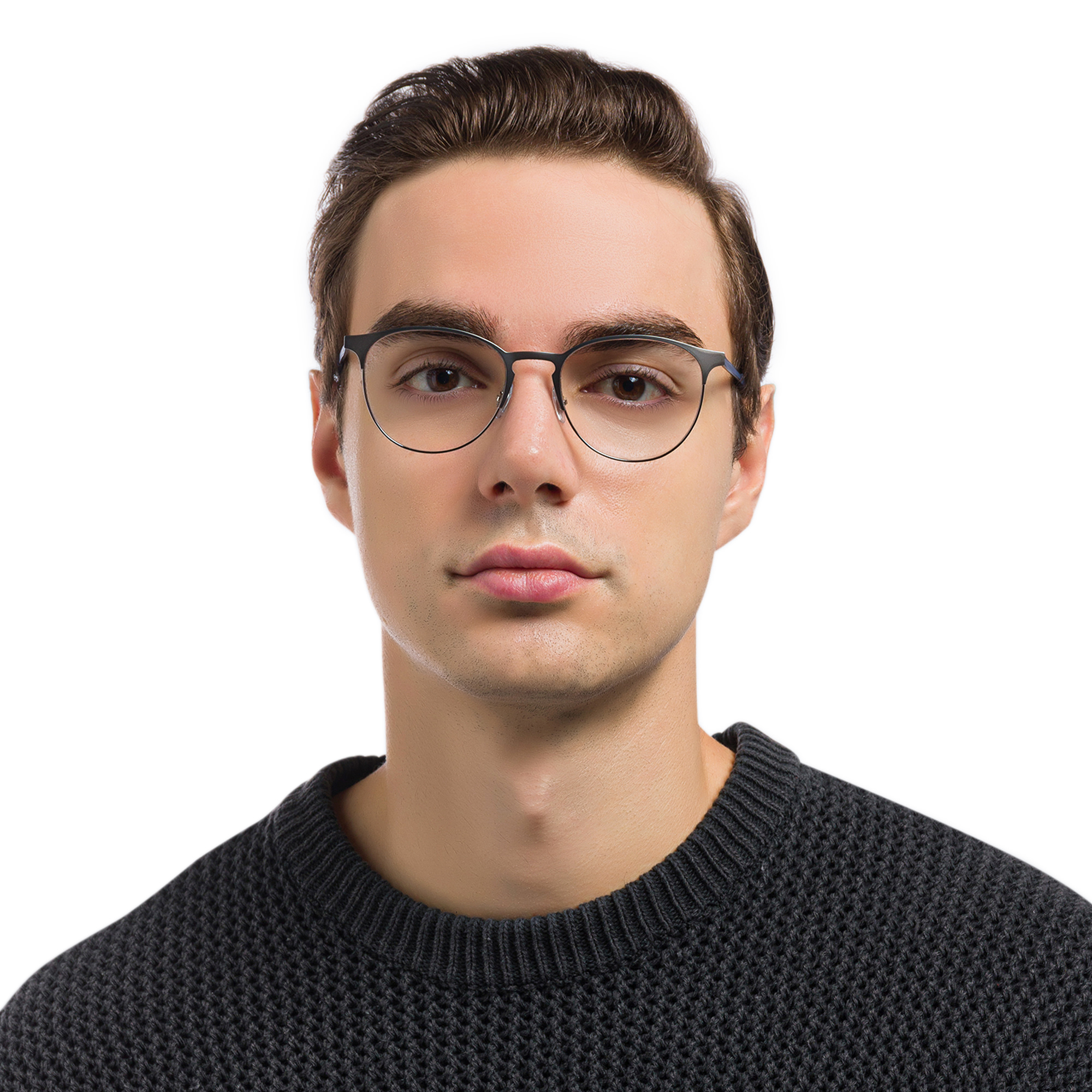 Ray-Ban Unisex Panthos Eyeglasses in Gunmetal – Product Photo 7