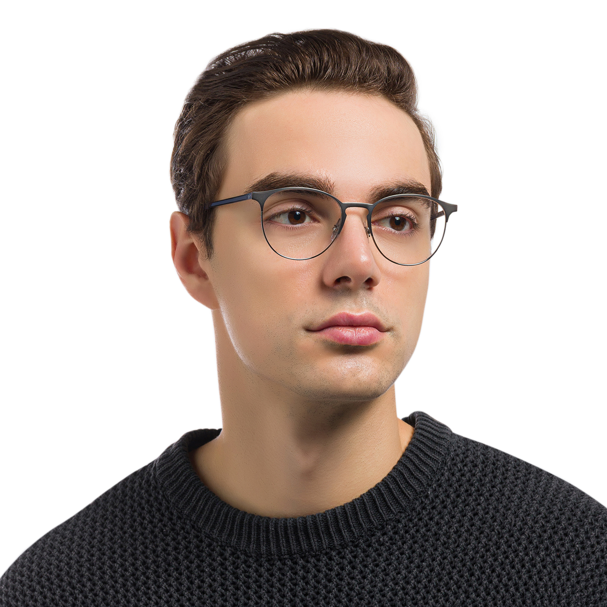 Ray-Ban Unisex Panthos Eyeglasses in Gunmetal – Product Photo 8