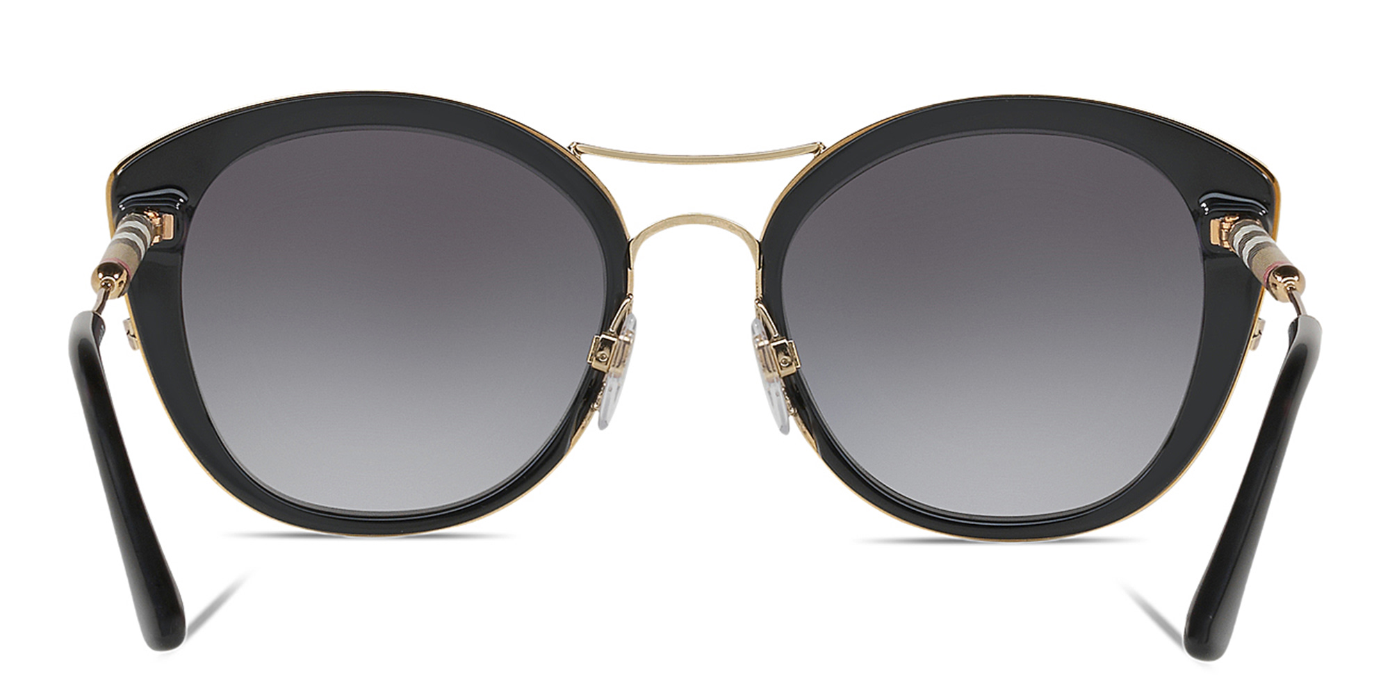 BURBERRY Cat Eye Sunglasses in Black – Product Photo 4