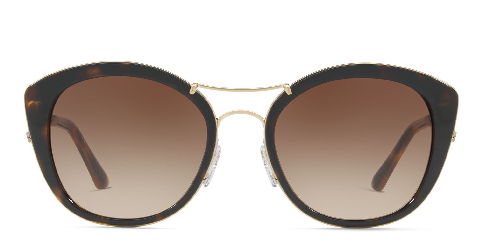 BURBERRY Cat-Eye Sunglasses in Dark Havana – Product Photo 1