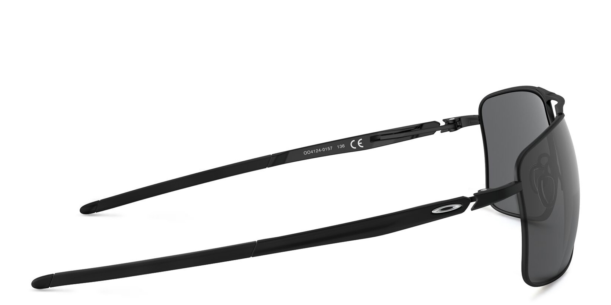 Oakley Gauge 8 Aviator Sunglasses in Matte Black – Product Photo 3