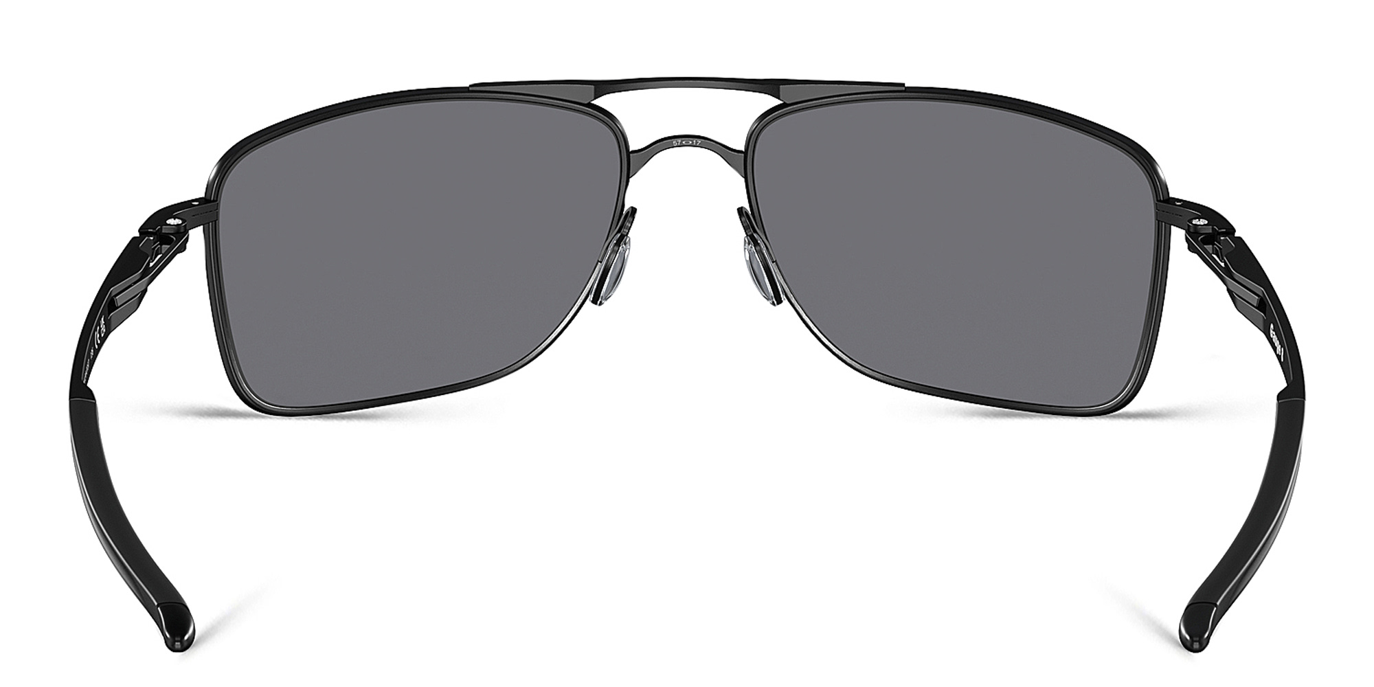 Oakley Gauge 8 Aviator Sunglasses in Matte Black – Product Photo 4
