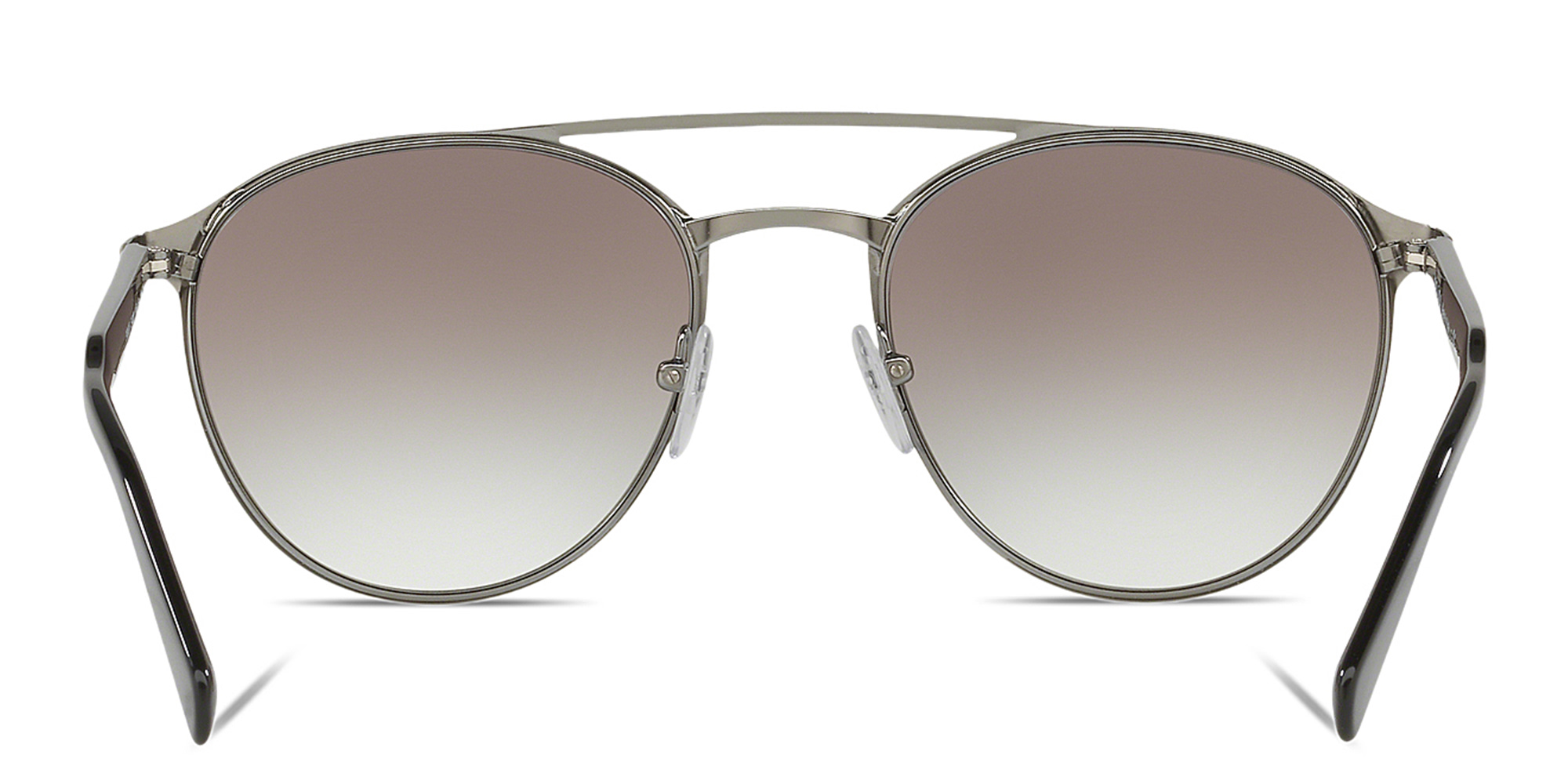 PRADA Round Sunglasses in Black – Product Photo 4