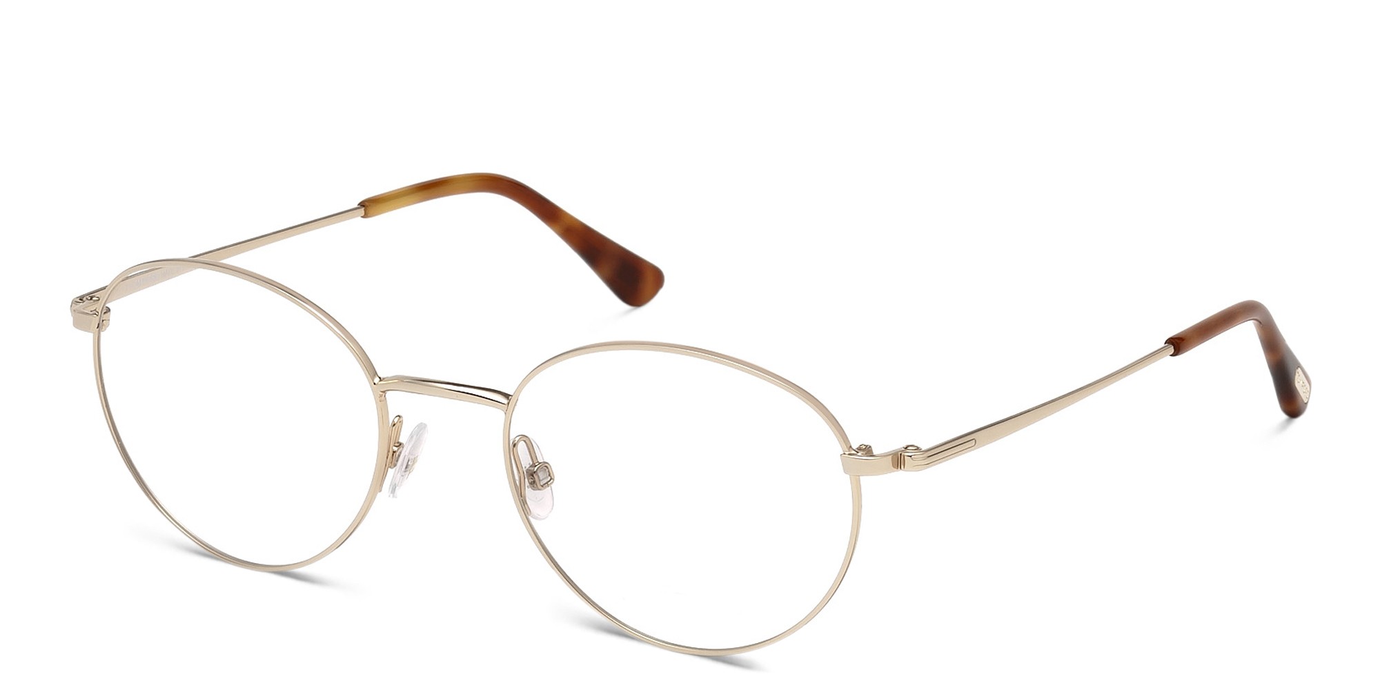 TOM FORD Unisex Round Eyeglasses in Rose Gold – Product Photo 2