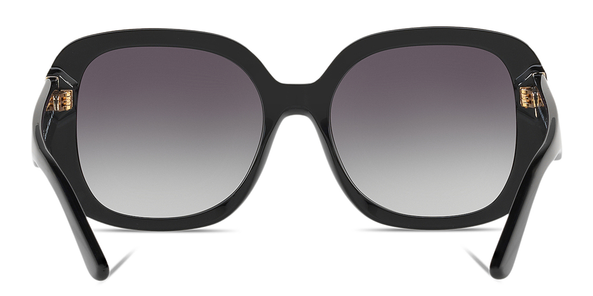 نظارة شمسية مربعة من بربري بلون أسود - صورة المنتج 4