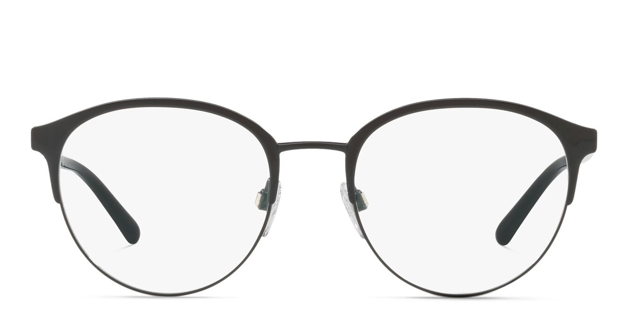 BURBERRY Round Eyeglasses in Black – Product Photo 1