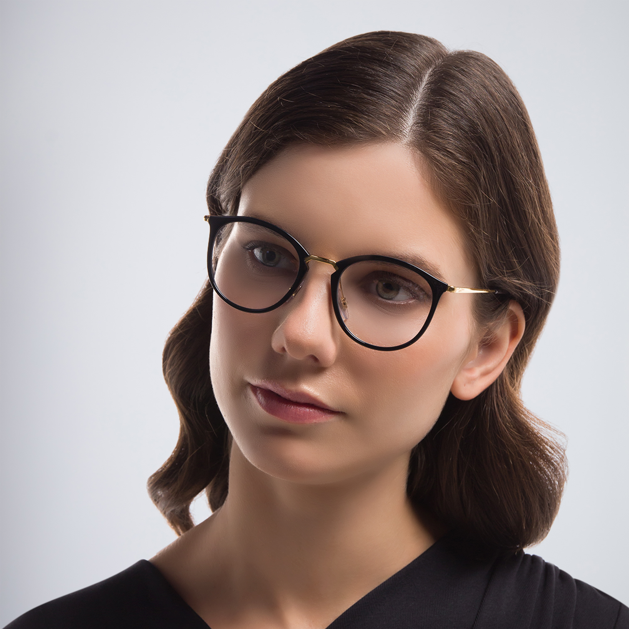 Ray-Ban Panthos Eyeglasses in Black – Product Photo 5