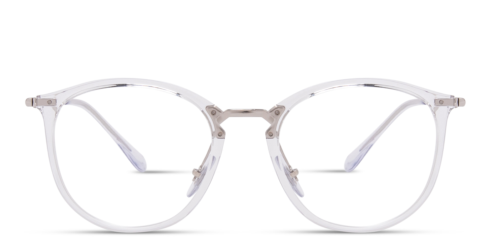 Ray-Ban Optics Unisex Panthos Eyeglasses in Transparent – Product Photo 1