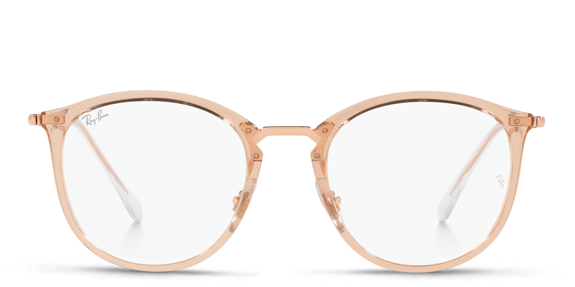 Ray-Ban Panthos Eyeglasses in Brown – Product Photo 1