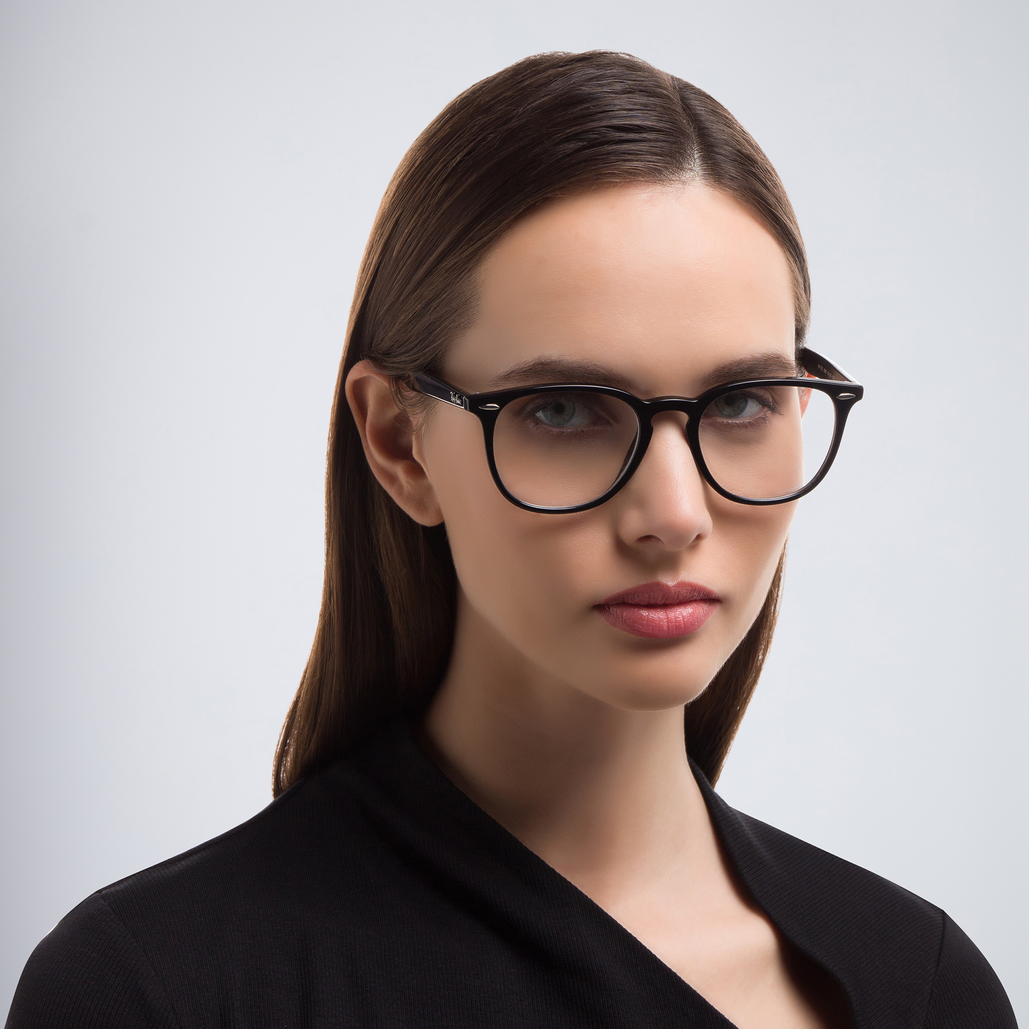 Ray-Ban Optics Unisex Panthos Eyeglasses in Black – Product Photo 6