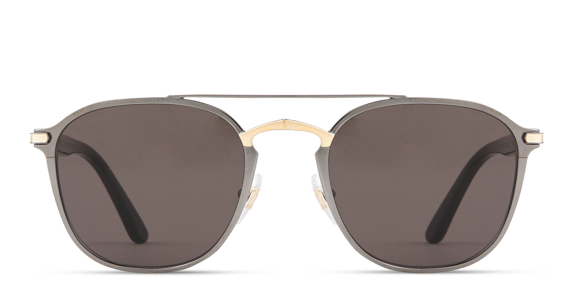 Cartier Signature 'C'de Cartier Unisex Sunglasses in Grey – Product Photo 1