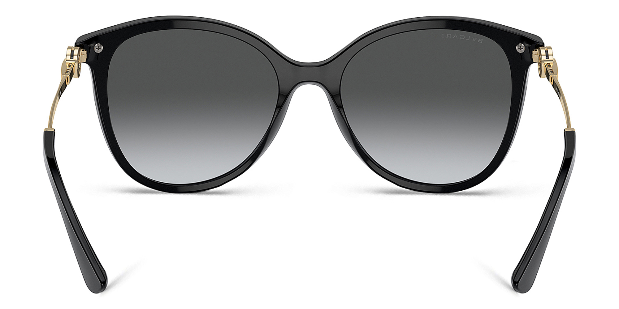 BVLGARI Cat Eye Sunglasses in Black – Product Photo 4