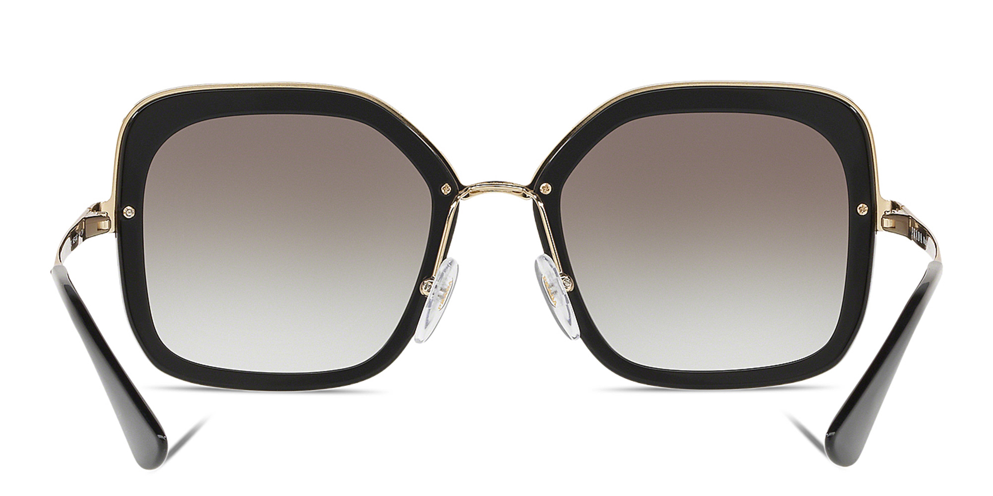 PRADA Square Sunglasses in Black – Product Photo 4