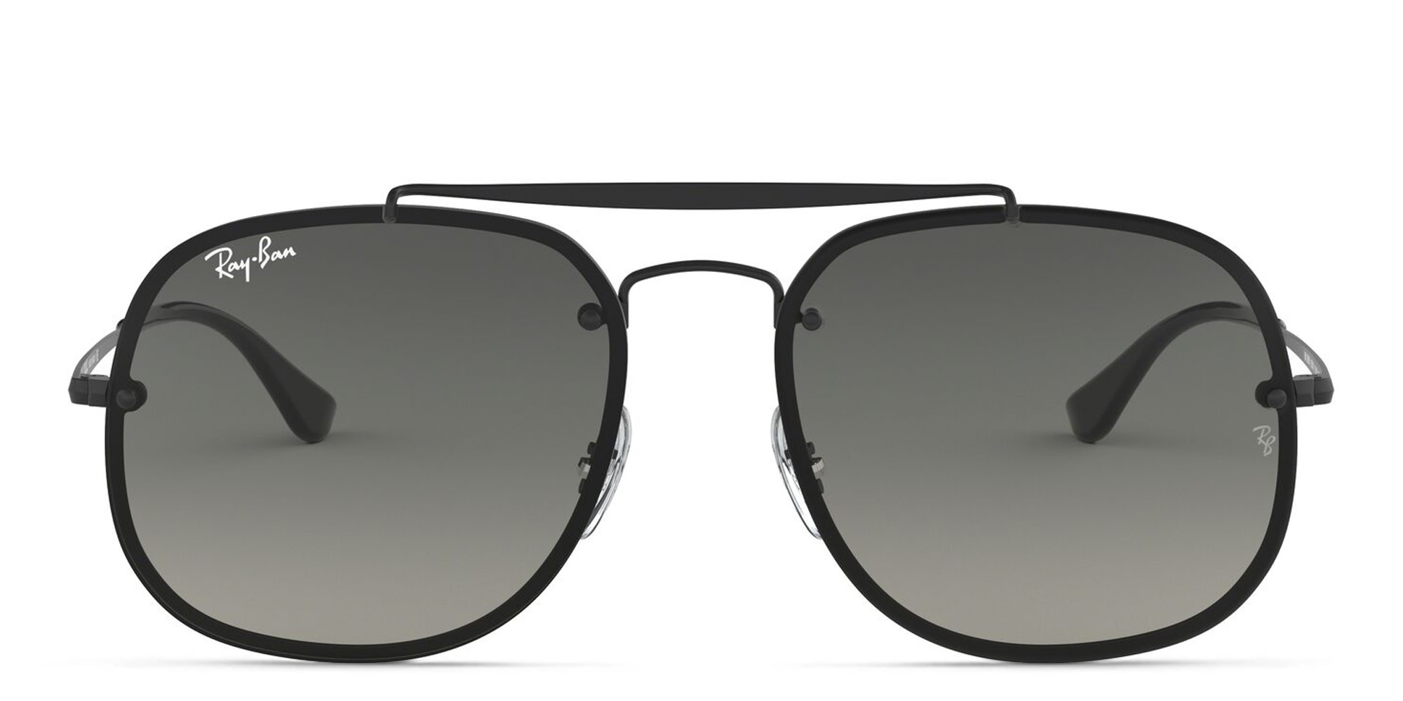 Ray-Ban Blaze The General Unisex Square Sunglasses in Black – Product Photo 1