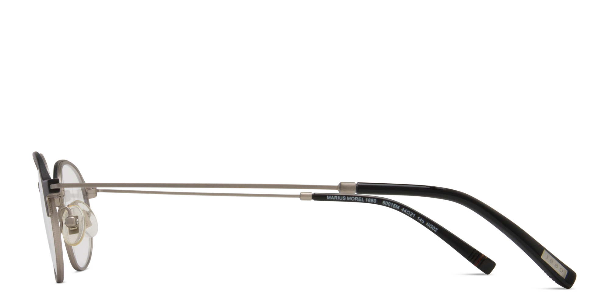 نظارات طبية دائرية للجنسين من تيمبو بوكو بلون أسود - صورة المنتج 2