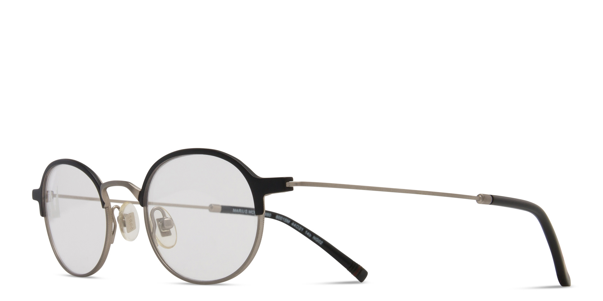 نظارات طبية دائرية للجنسين من تيمبو بوكو بلون أسود - صورة المنتج 4