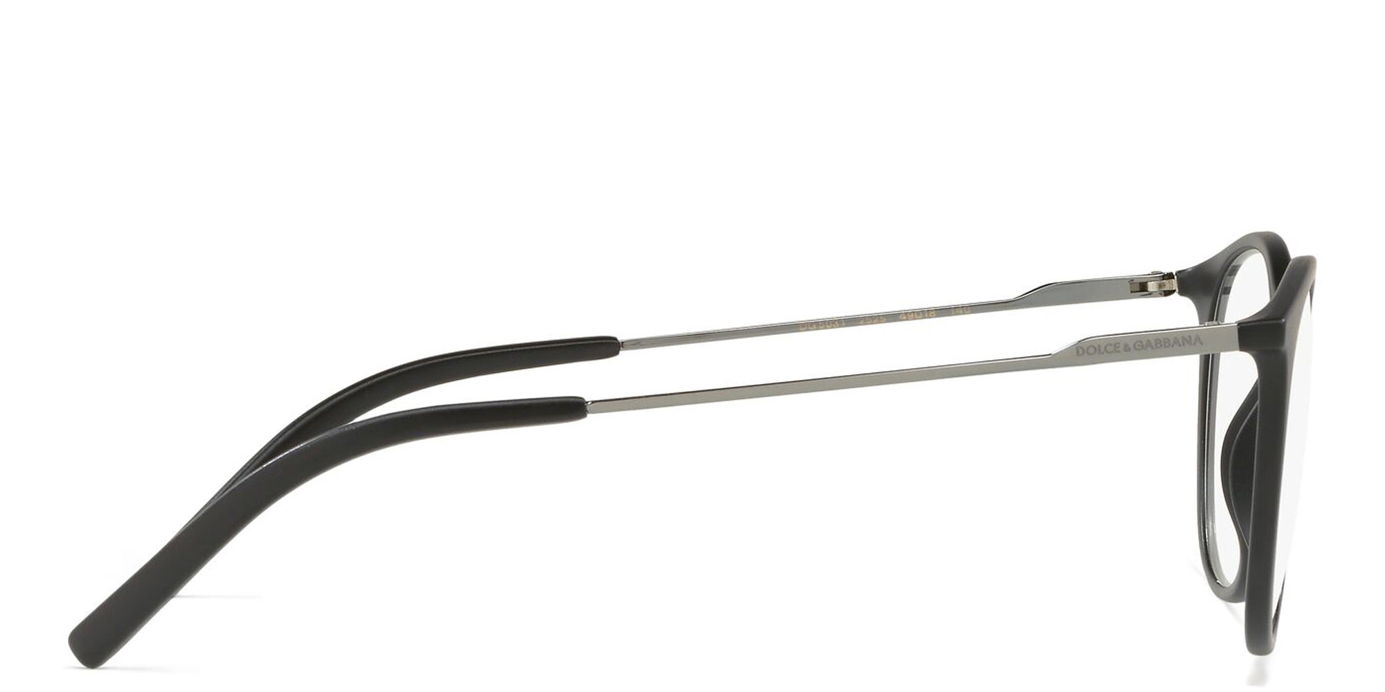 نظارة طبية بانتوس من دولتشي آند غابانا بلون أسود مطفي - صورة المنتج 3