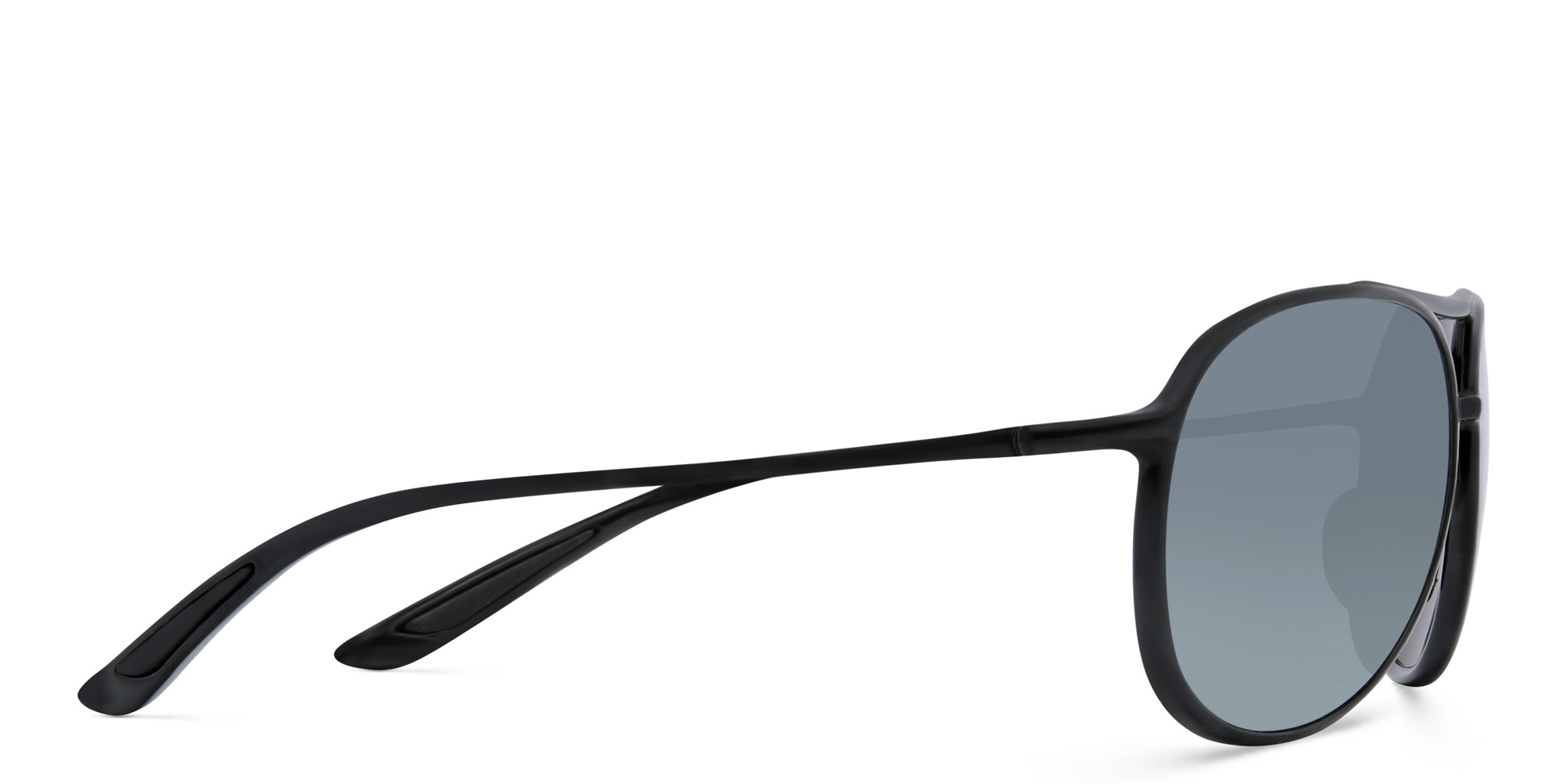 Maui Jim Alelele Bridge Unisex Aviator Sunglasses in Black – Product Photo 3