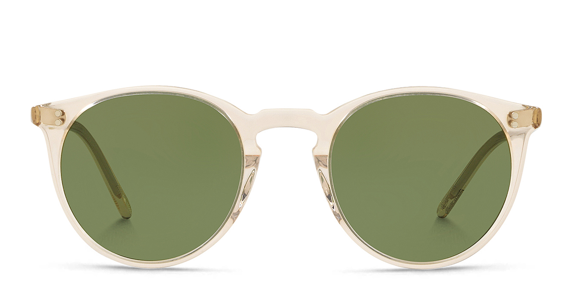 Shop OLIVER PEOPLES Panthos Sunglasses in Clear online.