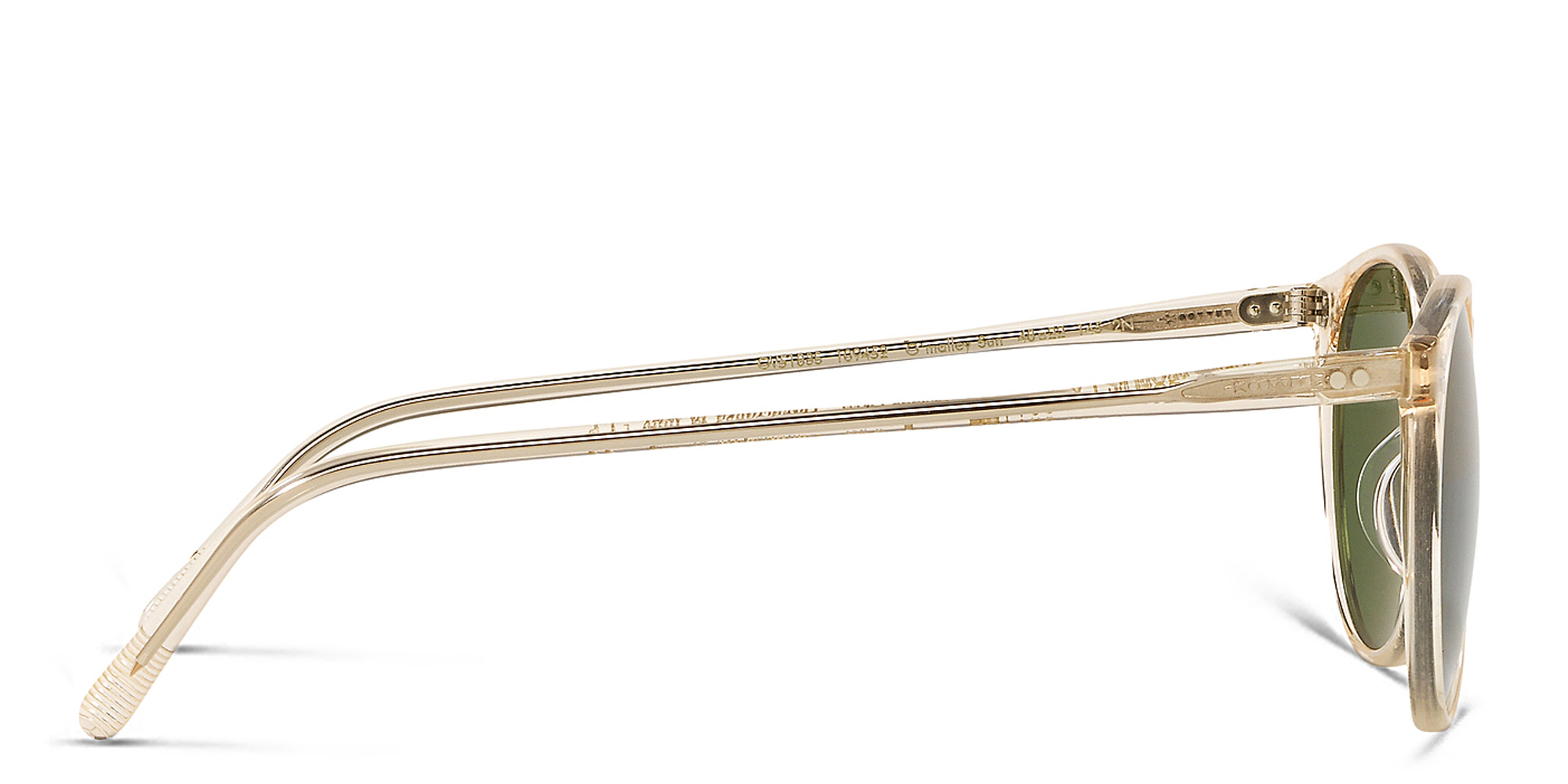 Shop OLIVER PEOPLES Panthos Sunglasses in Clear online.