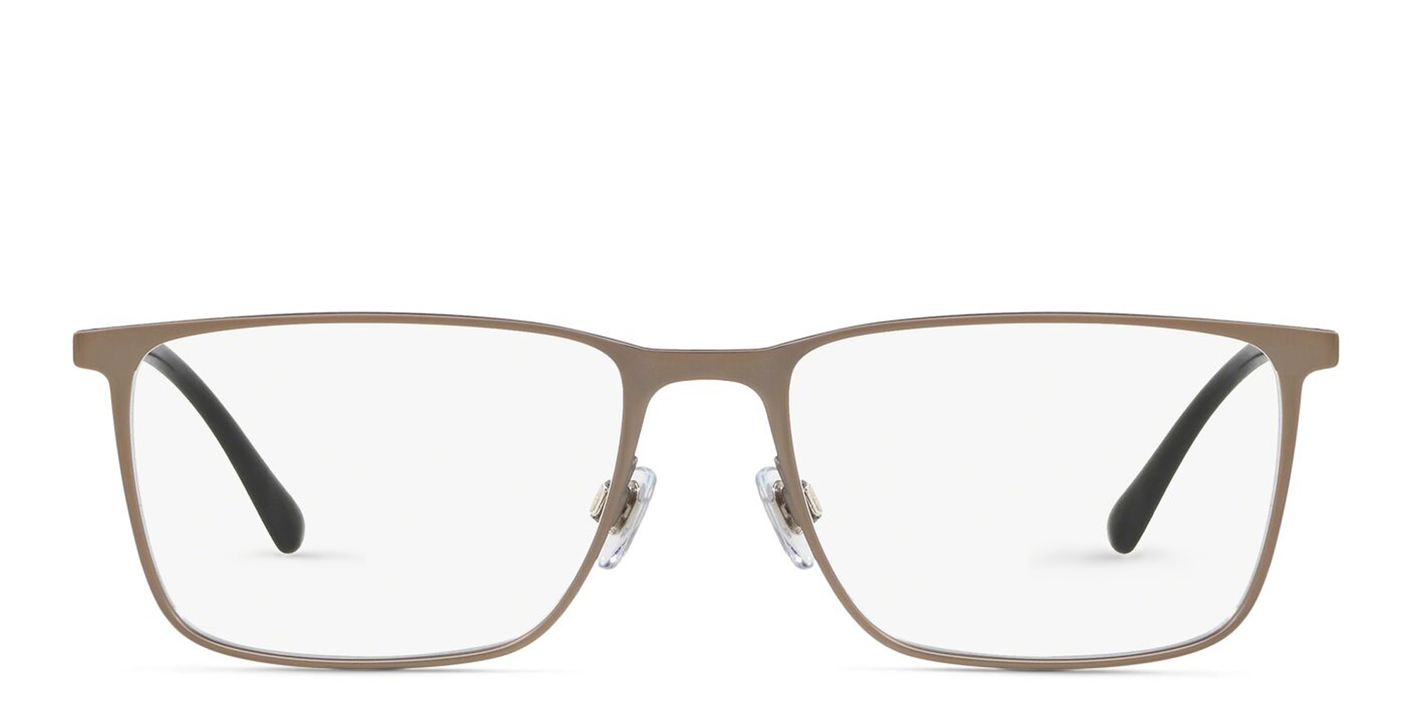 نظارة طبية مستطيلة من جورجو أرماني بلون برونزي - صورة المنتج 1