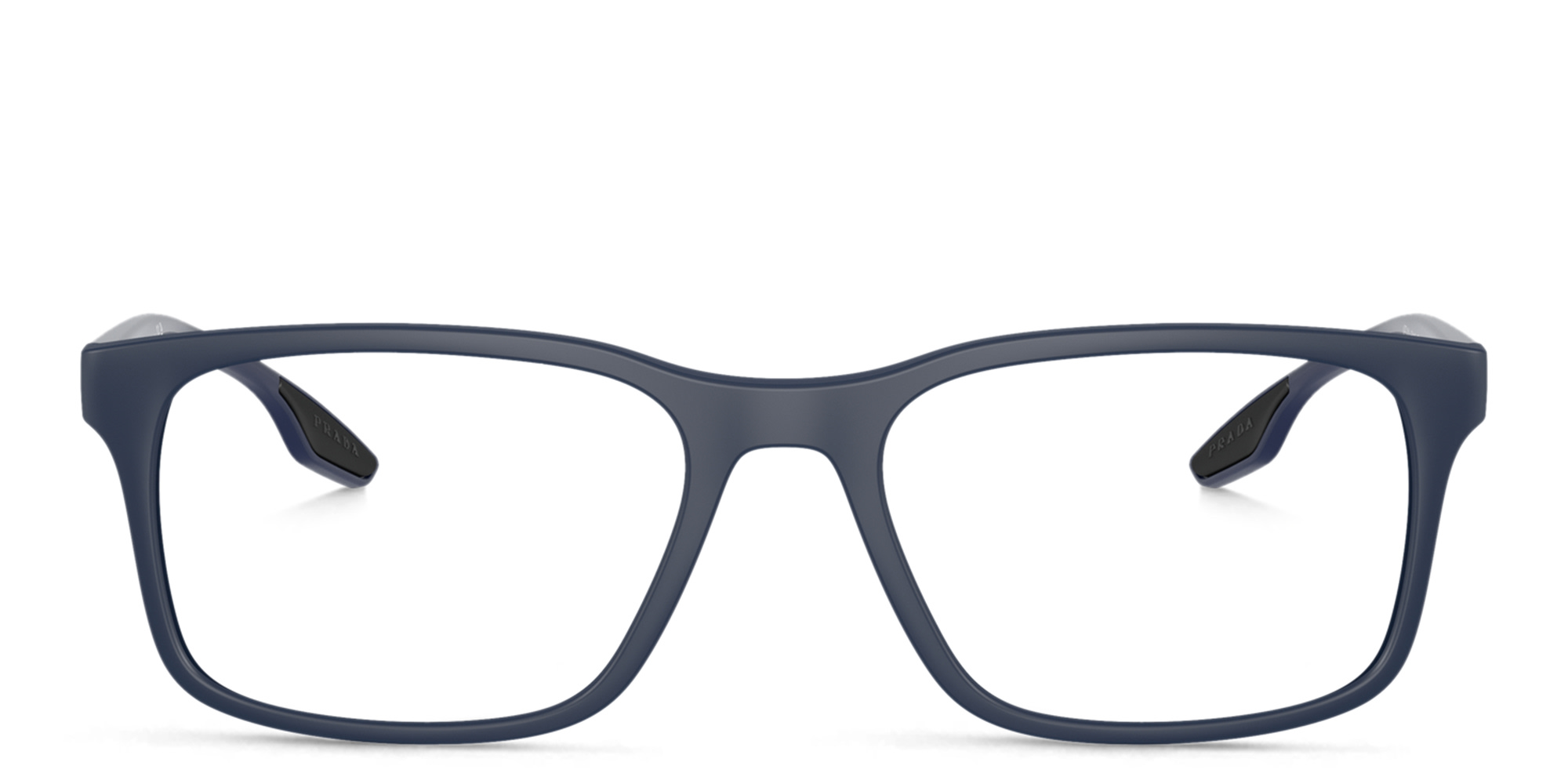 Prada Linea Rossa Pillow Eyeglasses in Dark Blue – Product Photo 1
