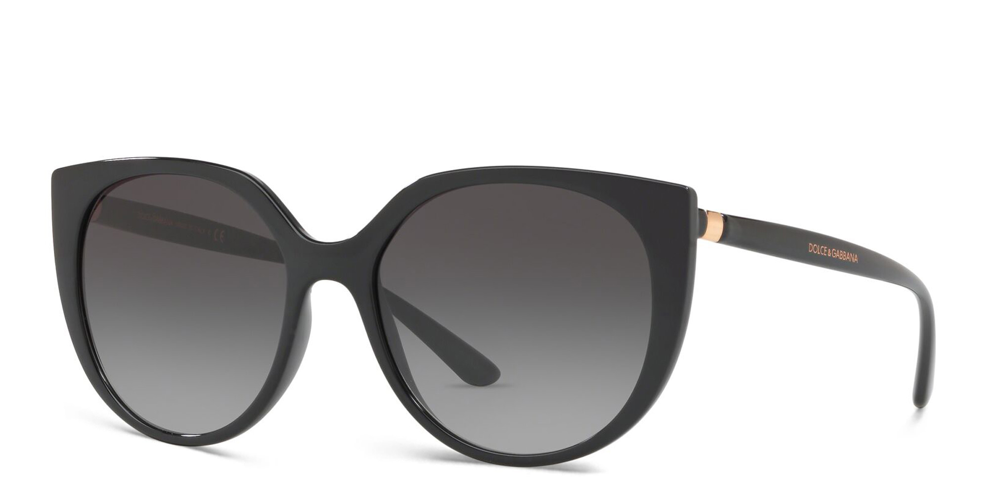Dolce & Gabbana Cat Eye Sunglasses in Black – Product Photo 2