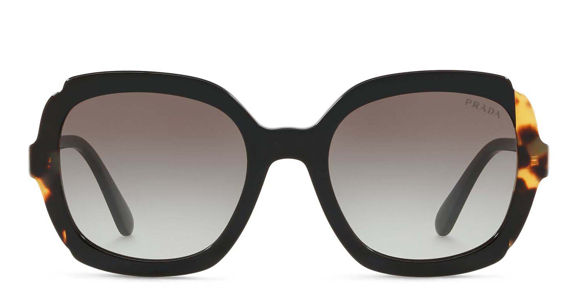 PRADA Square Sunglasses in Black – Product Photo 1