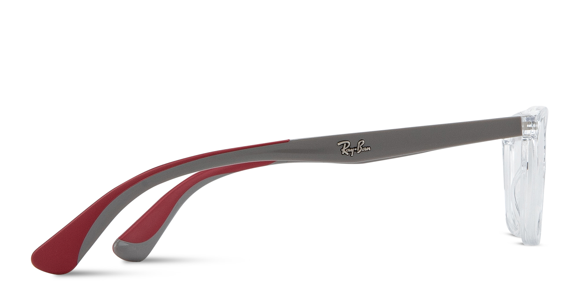 Ray-Ban Junior Optics Kids Square Eyeglasses in Transparent – Product Photo 3