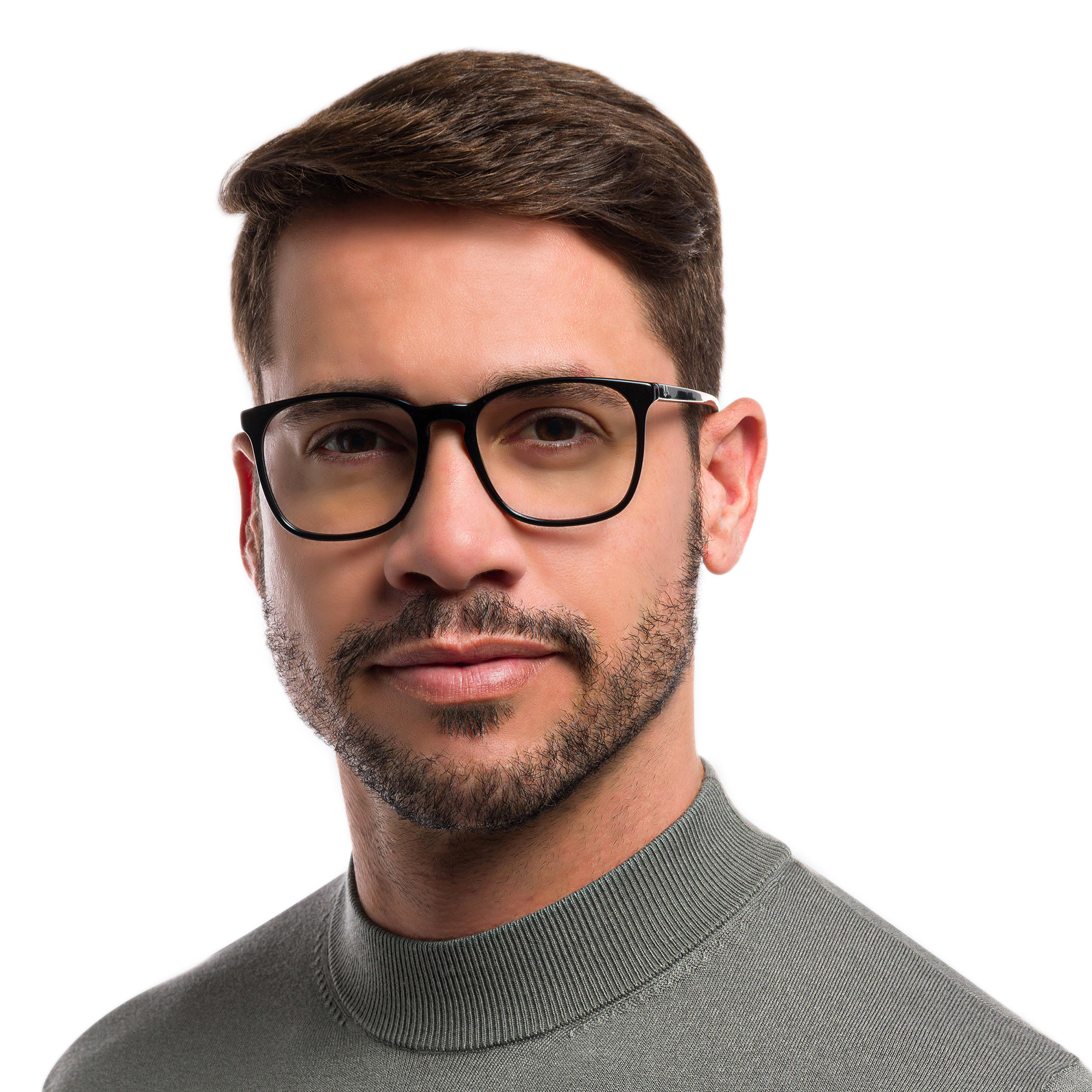 Ray-Ban Square Eyeglasses in Black – Product Photo 6