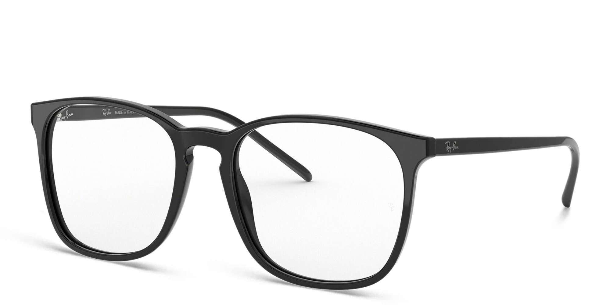 Ray-Ban Square Eyeglasses in Black – Product Photo 2