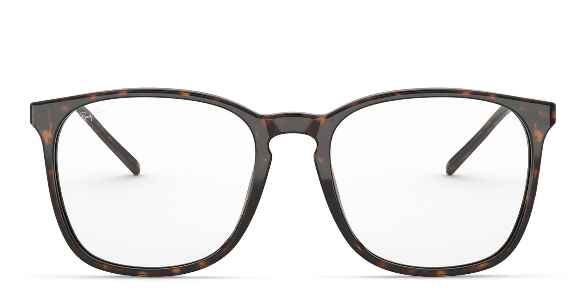 تسوق نظارة طبية بإطار مربع راي بان بلون متموج أونلاين.