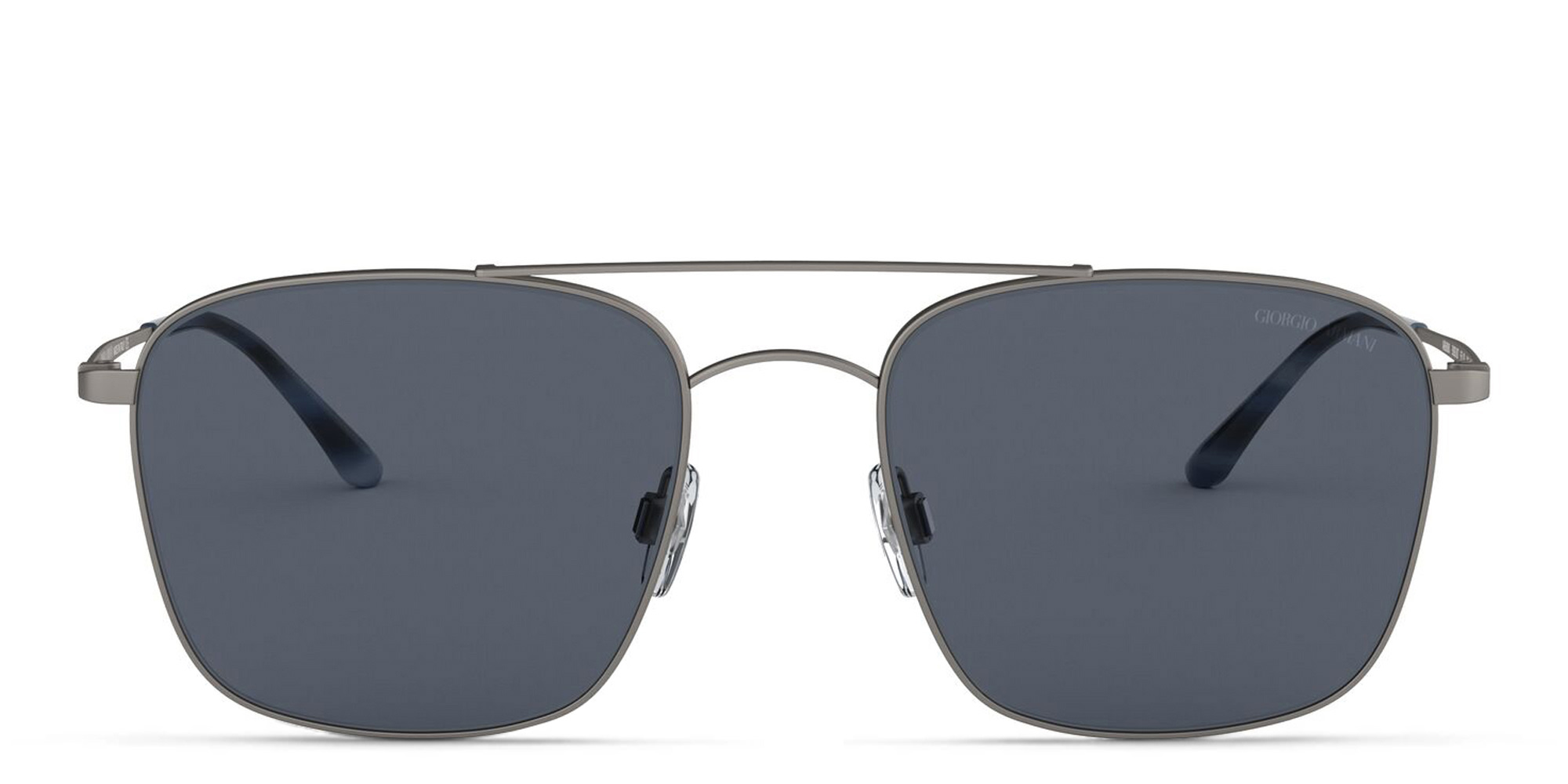 GIORGIO ARMANI Square Sunglasses in Gunmetal – Product Photo 1