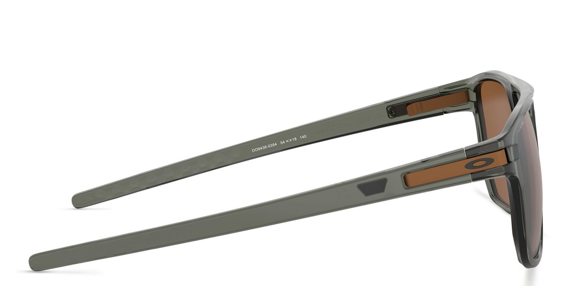 Oakley Latch® Beta Square Sunglasses in Olive Ink – Product Photo 3