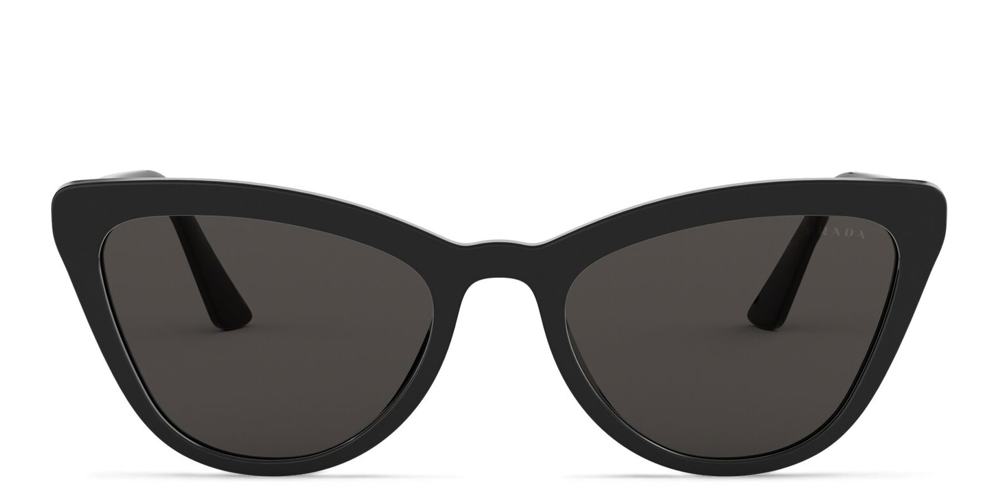 PRADA Cat Eye Sunglasses in Shiny Black – Product Photo 1