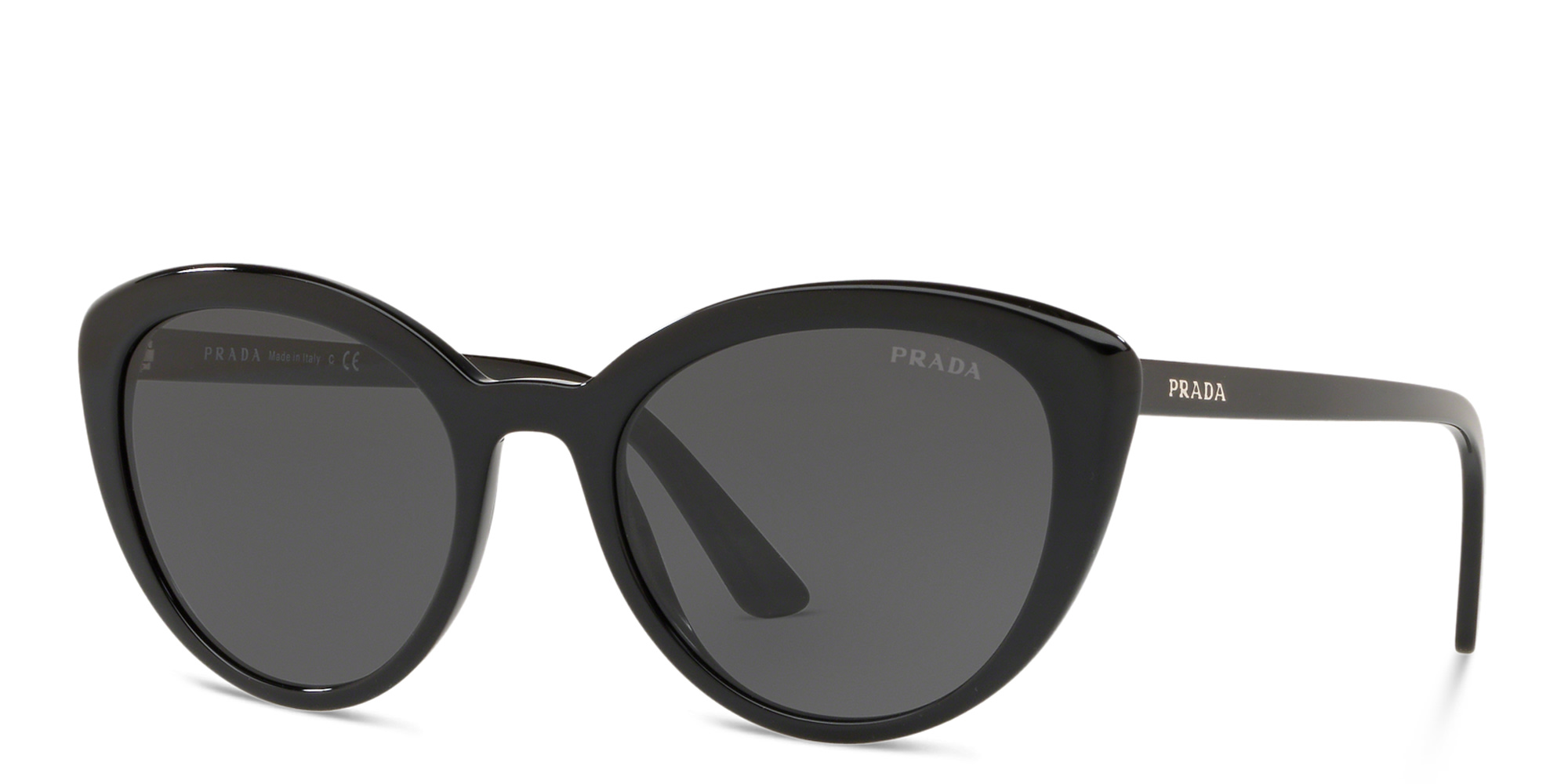PRADA Cat-Eye Sunglasses in Black – Product Photo 2