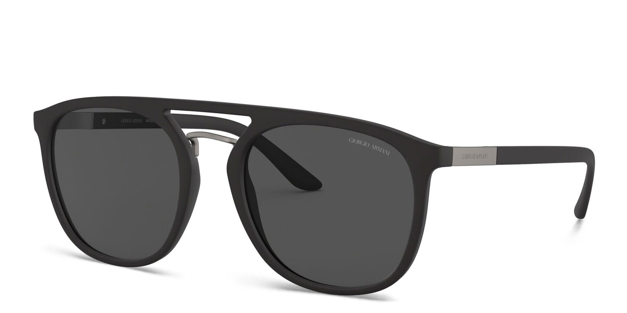 GIORGIO ARMANI Square Sunglasses in Black – Product Photo 2