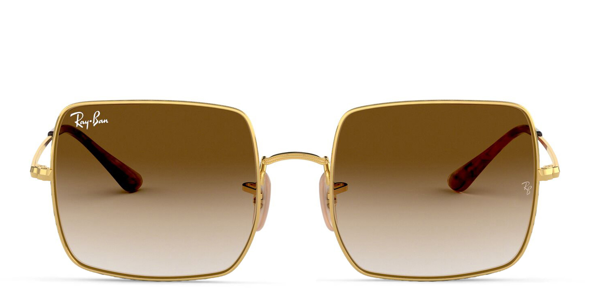 Ray-Ban Square Sunglasses in Gold – Product Photo 1