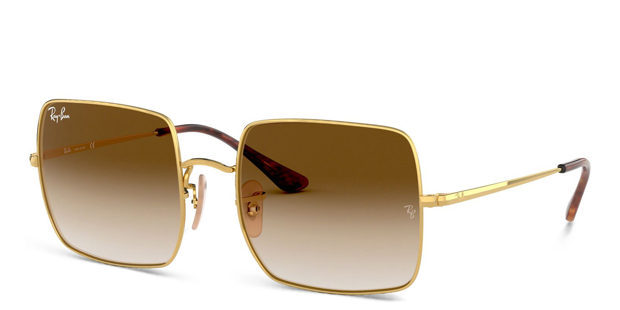Ray-Ban Square Sunglasses in Gold – Product Photo 2