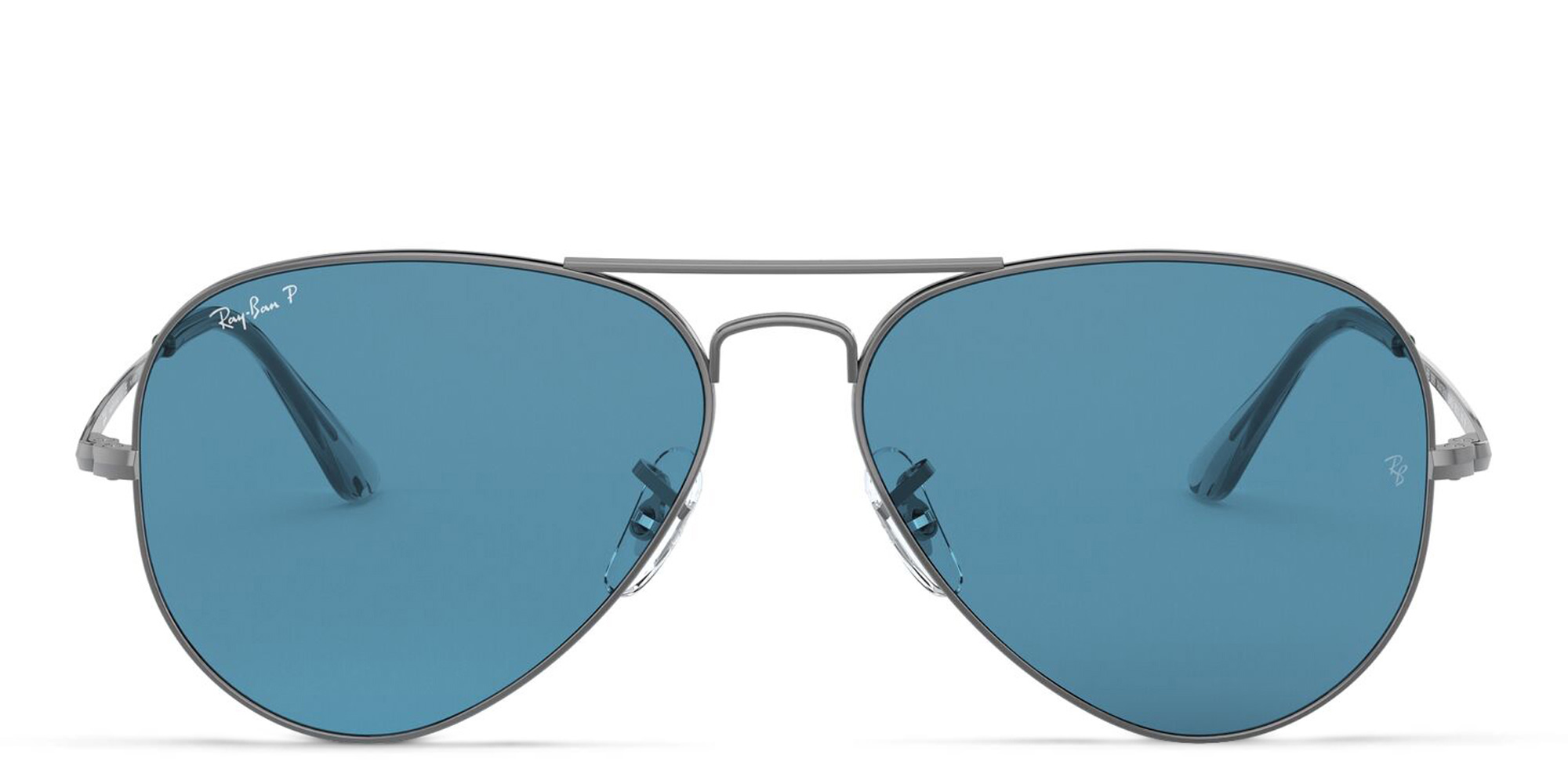 Ray-Ban Aviator Metal II Sunglasses in Gunmetal – Product Photo 1