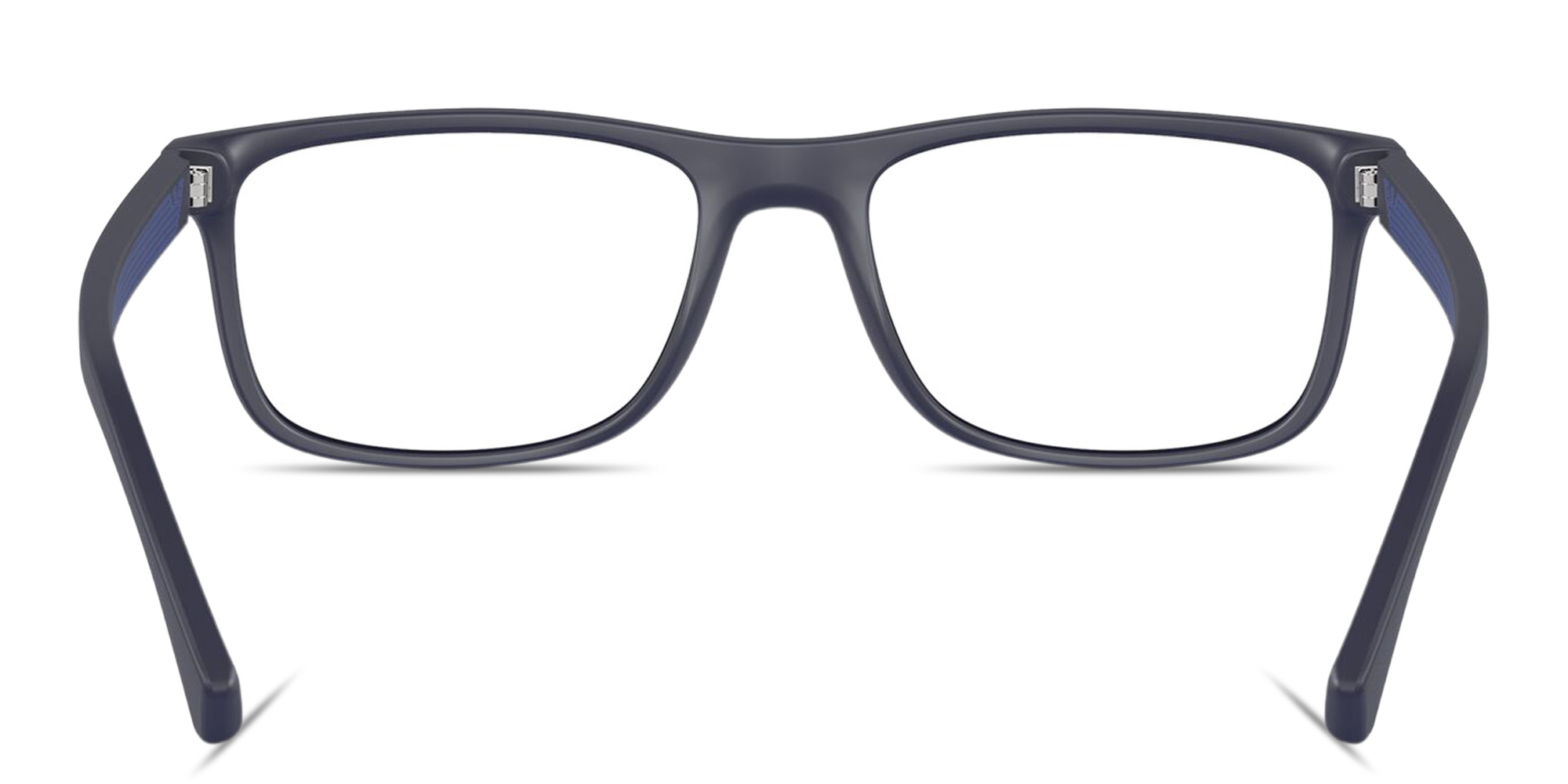 تسوق نظارات طبية مستطيلة بشعار النسر امبوريو أرماني بلون أزرق أونلاين.