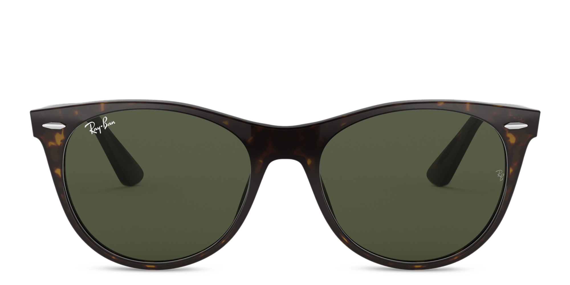 Shop Ray-Ban Wayfarer II Unisex Panthos Sunglasses in Brown online.