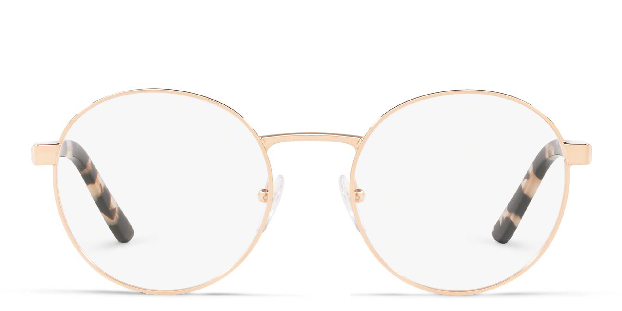 PRADA Round Eyeglasses in Pink – Product Photo 1