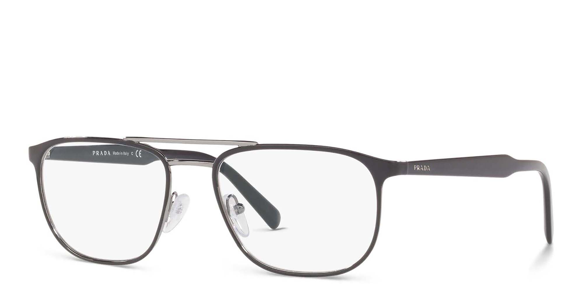 PRADA Square Eyeglasses in Black – Product Photo 2
