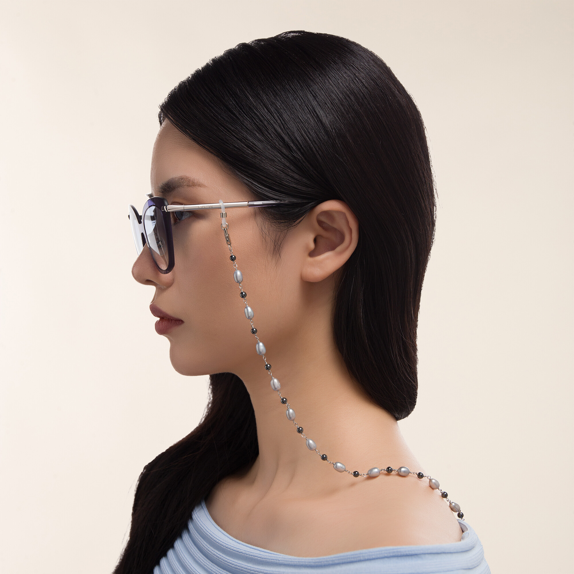 سلسلة نظارات من الستانلس ستيل من يو أوبتيك - صورة المنتج 5