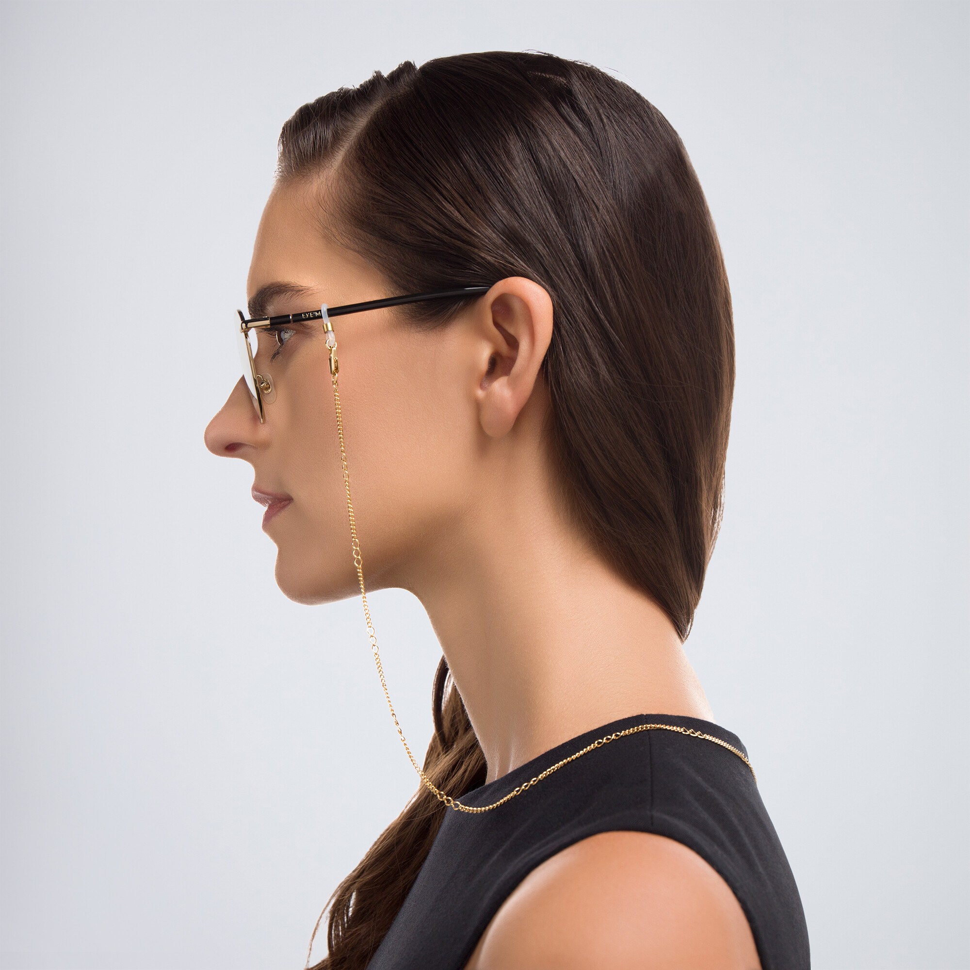 تسوق سلسلة نظارات مطلية بالذهب يو أوبتيك أونلاين.