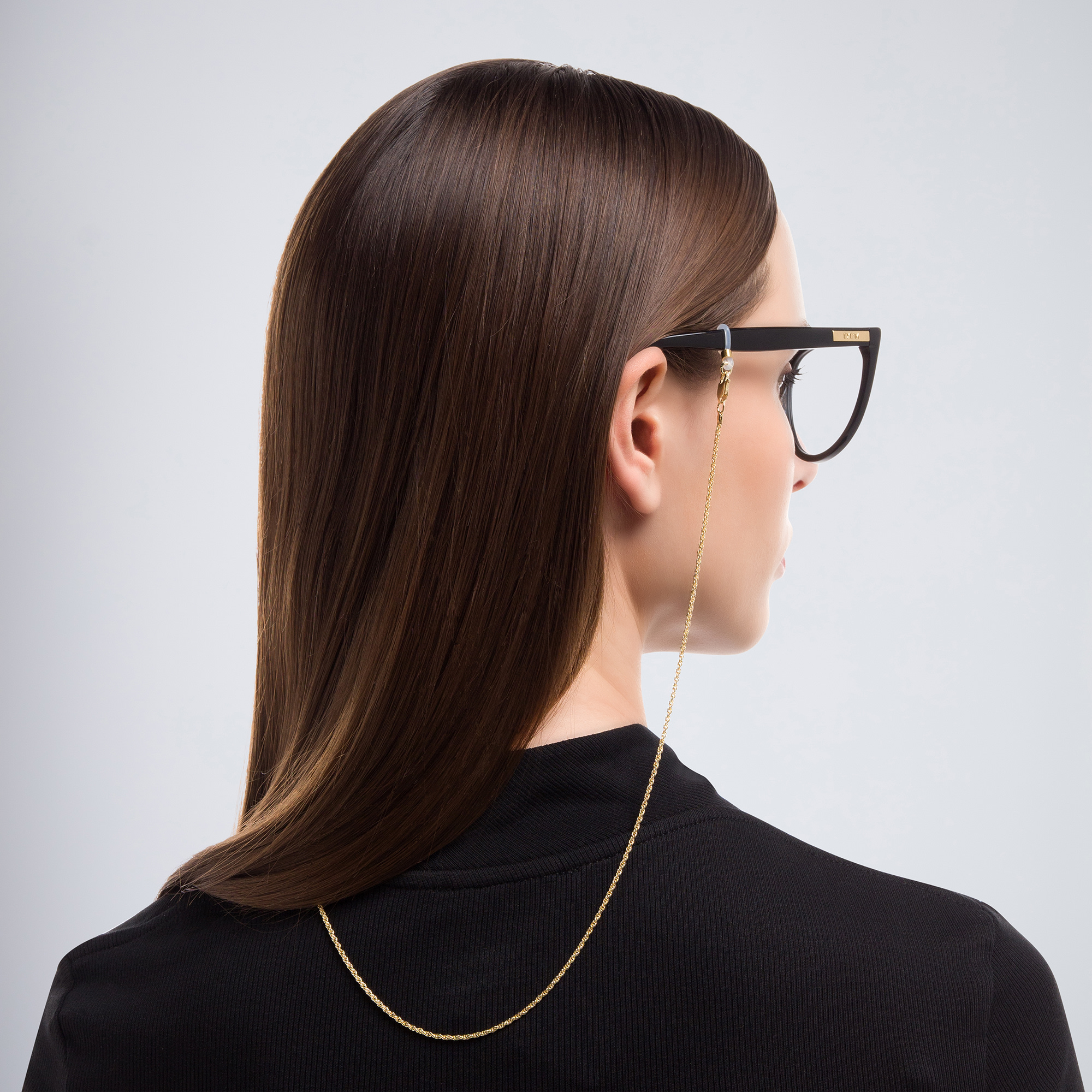 سلسلة نظارات مطلية بالذهب من يو أوبتيك - صورة المنتج 7