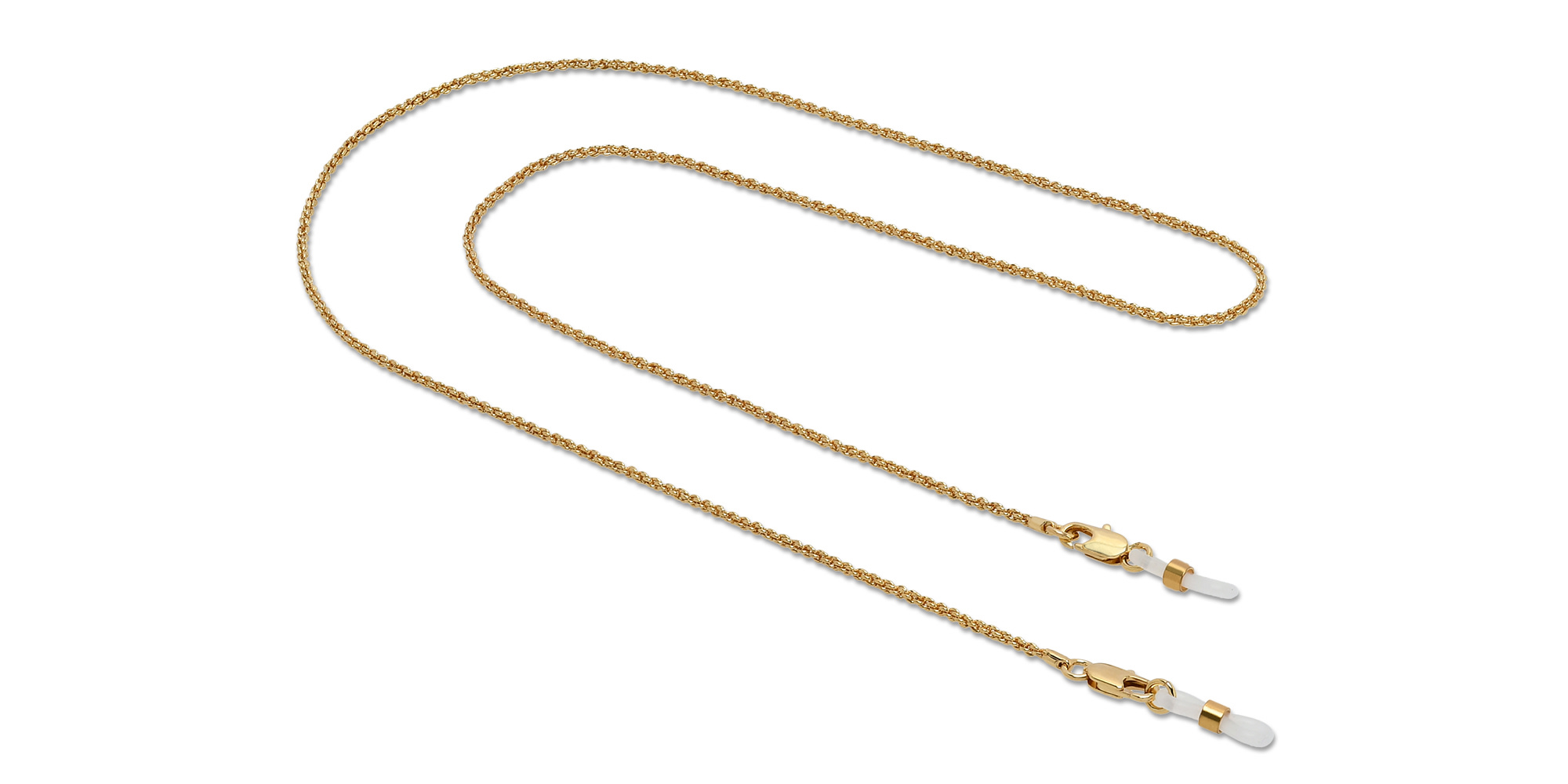 سلسلة نظارات مطلية بالذهب من يو أوبتيك - صورة المنتج 1