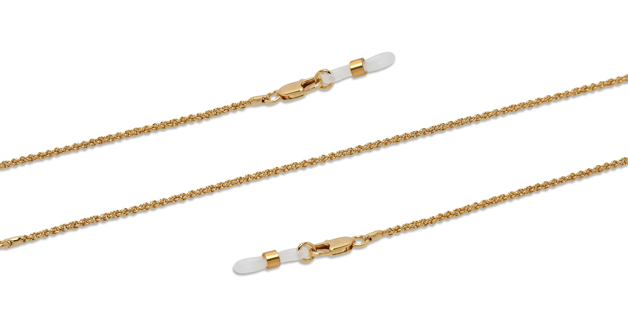 سلسلة نظارات مطلية بالذهب من يو أوبتيك - صورة المنتج 2